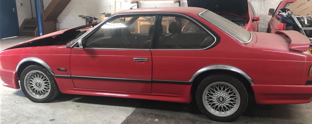 Old BMW for scrap